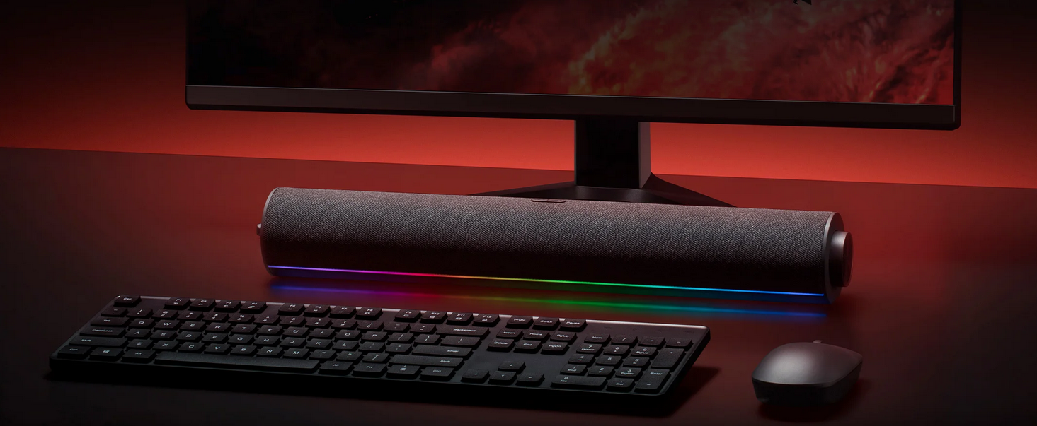 Stalinis garsiakalbis Xiaomi Desktop Speaker, Bluetooth, AUX, USB, Juodas aprašymas - Prekės nuotrauka