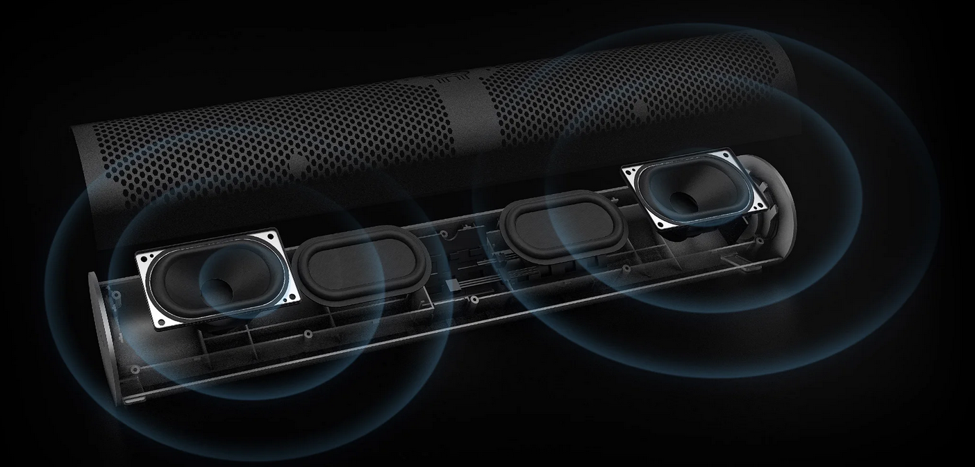 Stalinis garsiakalbis Xiaomi Desktop Speaker, Bluetooth, AUX, USB, Juodas aprašymas - Prekės nuotrauka