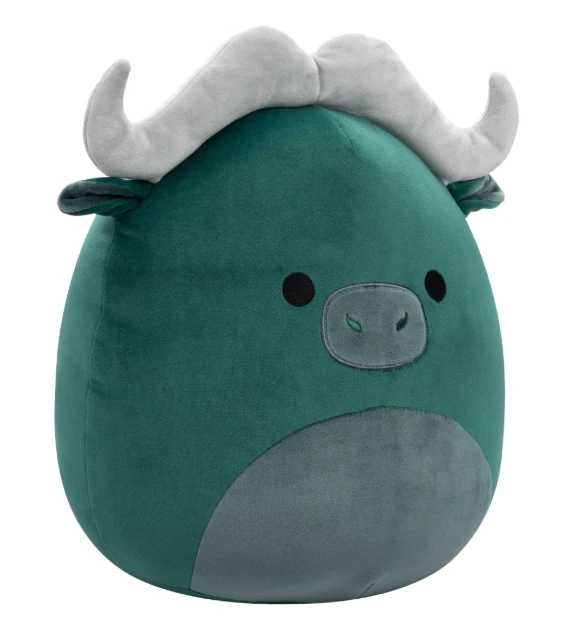 SQUISHMALLOWS P25 Pliušinis žaislas - Mielas buivolas, 30 cm aprašymas - Prekės nuotrauka