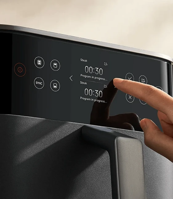 Karšto oro gruzdintuvė Xiaomi Smart Double Stack Air Fryer 12 L, 2800 W aprašymas - Prekės nuotrauka
