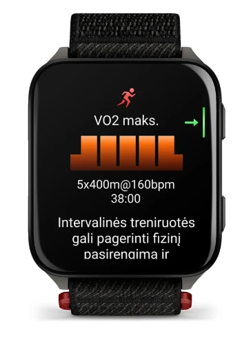Garmin Venu® X1 Švelnios aukso spalvos su titano nugarėle ir žalsvai pilku nailoniniu dirželiu | 010-02980-09 aprašymas - Prekės nuotrauka