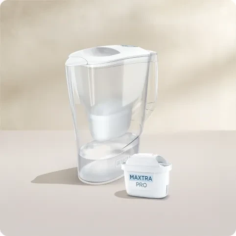 BRITA vandens filtravimo indas ALUNA, 2.4 l, mėlynos spalvos aprašymas - Prekės nuotrauka
