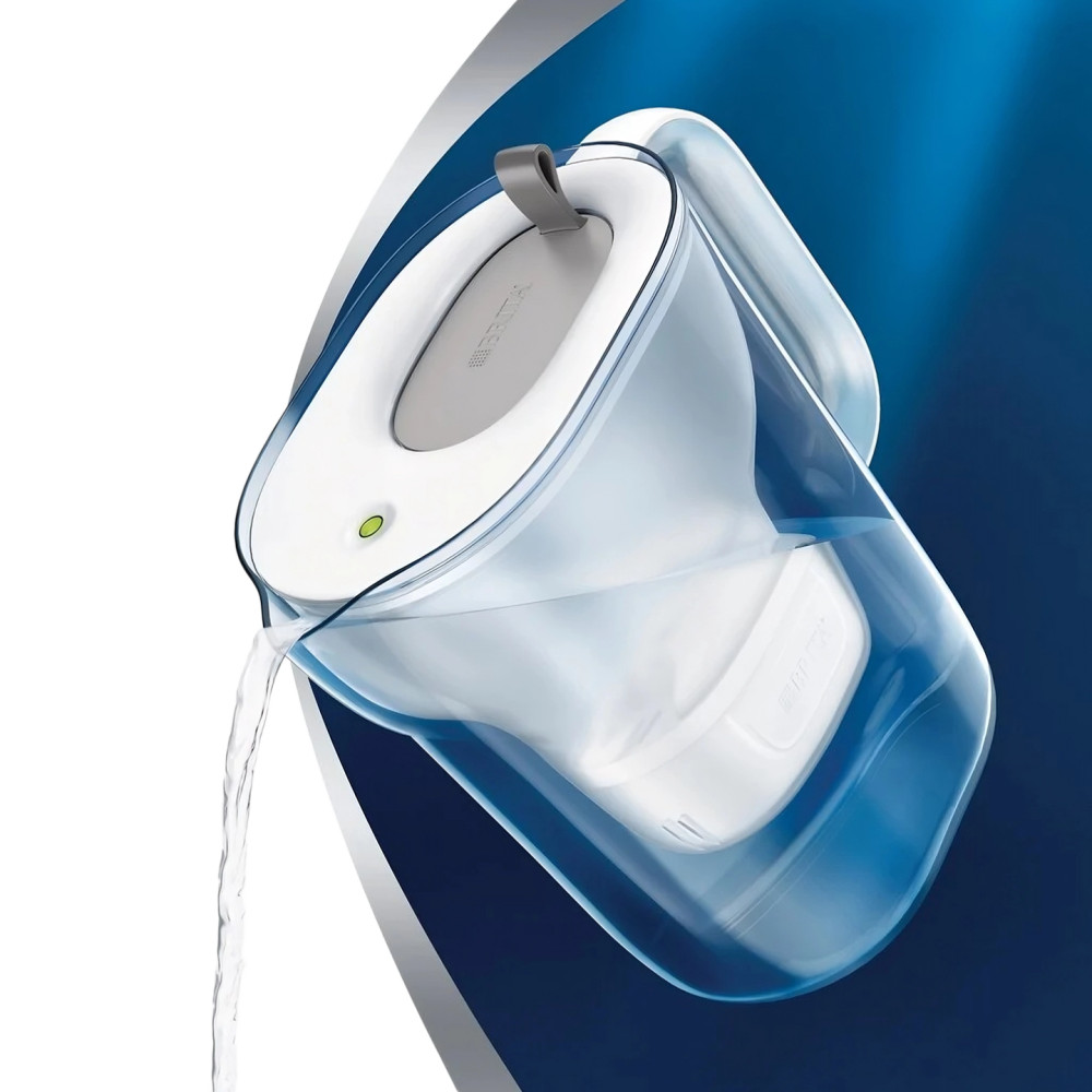 Vandens filtravimo ąsotis BRITA Style XL, 3.6 l + 1 vandens filtravimo filtras BRITA Maxtra Pro aprašymas - Prekės nuotrauka