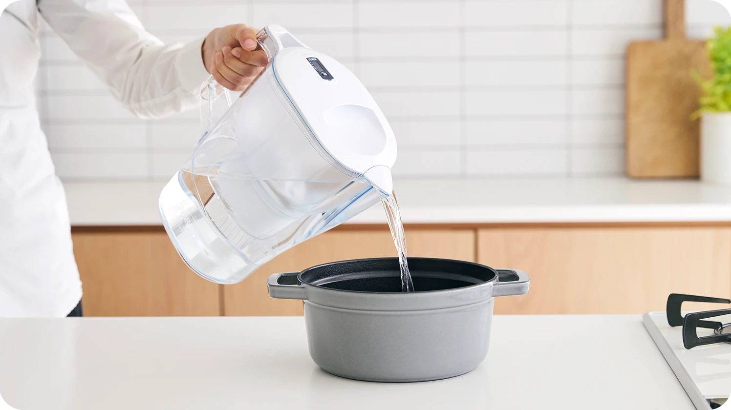 BRITA vandens filtravimo indas ALUNA, 2.4 l, mėlynos spalvos aprašymas - Prekės nuotrauka