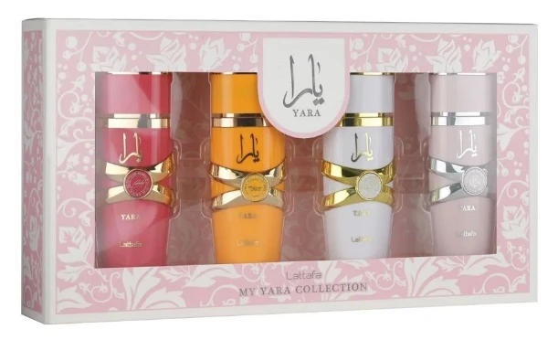 Arabiškų kvepalų rinkinys moterims Lattafa Yara - My Yara Collection, 100 ml aprašymas - Prekės nuotrauka