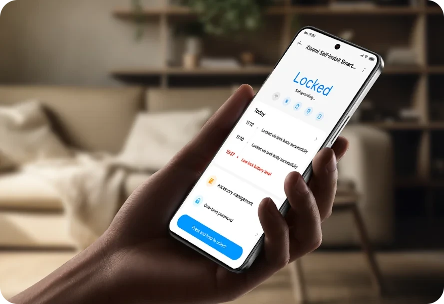 Išmanioji durų spyna Xiaomi Self-Install Smart Lock EU aprašymas - Prekės nuotrauka