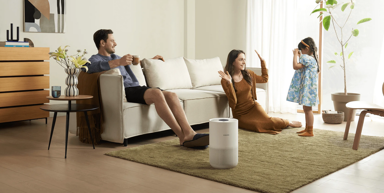 Oro valytuvas Xiaomi Smart Air Purifier 4 Compact aprašymas - Prekės nuotrauka