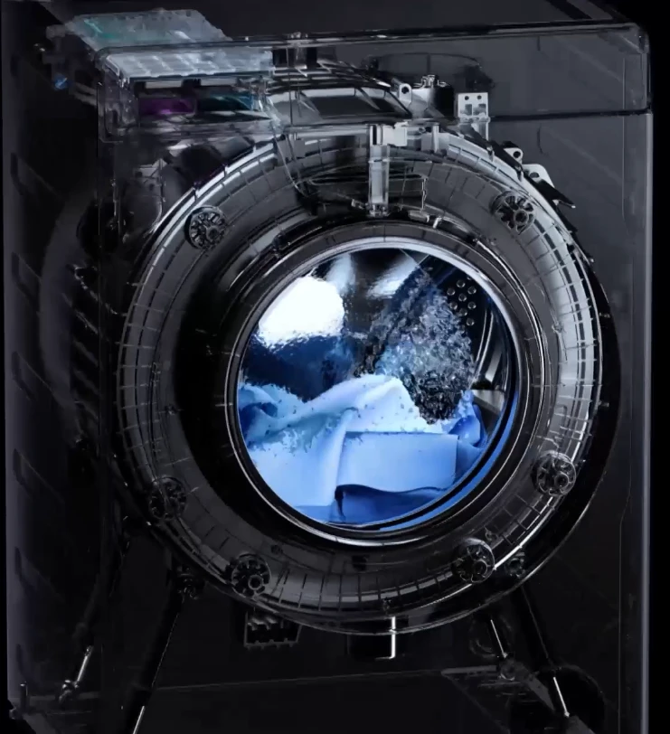 Skalbyklė-džiovyklė Mijia Front Load Washer Dryer Pro, 9/6 kg aprašymas - Prekės nuotrauka Skalbyklė-džiovyklė Mijia Front Load Washer Dryer Pro, 9/6 kg aprašymas - Prekės nuotrauka