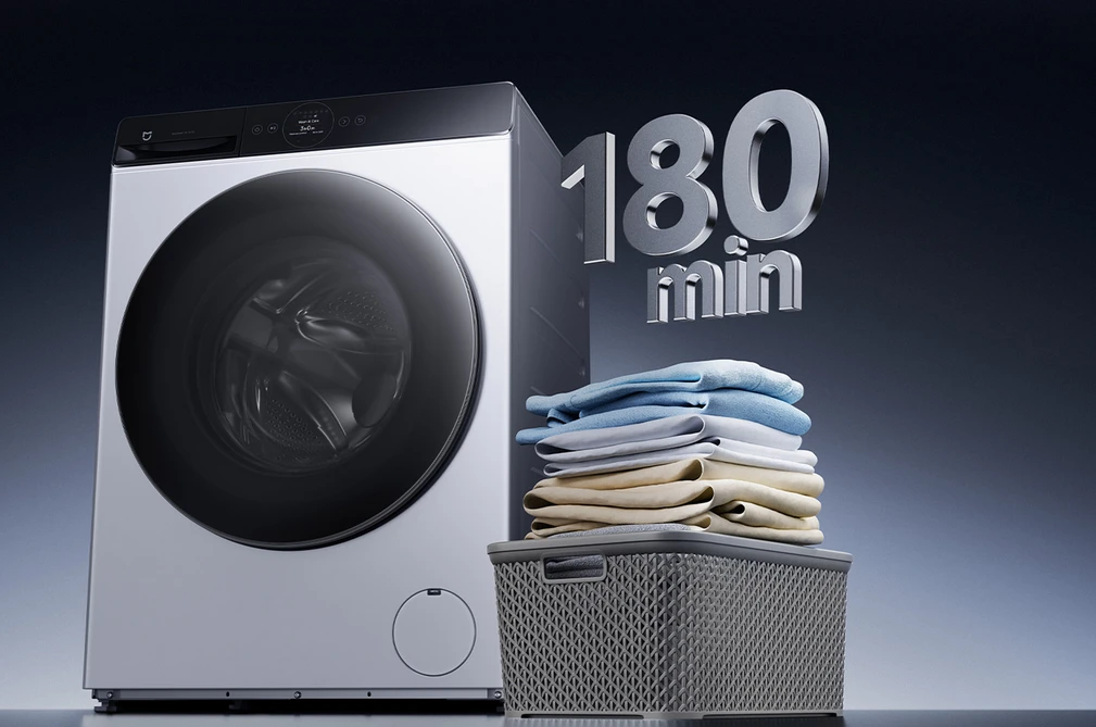 Skalbyklė-džiovyklė Mijia Front Load Washer Dryer Pro, 9/6 kg aprašymas - Prekės nuotrauka Skalbyklė-džiovyklė Mijia Front Load Washer Dryer Pro, 9/6 kg aprašymas - Prekės nuotrauka