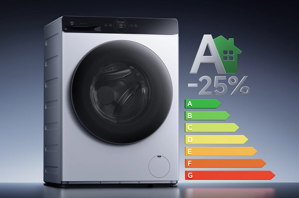 Skalbyklė-džiovyklė Mijia Front Load Washer Dryer Pro, 9/6 kg aprašymas - Prekės nuotrauka Skalbyklė-džiovyklė Mijia Front Load Washer Dryer Pro, 9/6 kg aprašymas - Prekės nuotrauka