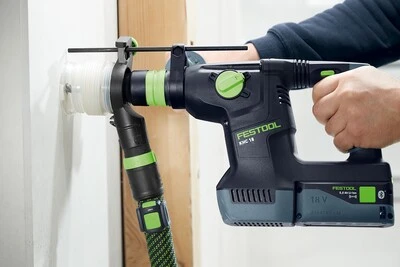 Festool Akumuliatorinis kombinuotas perforatorius KHC 18 5,0 EBI-Plus, 18V, 2x5.0Ah aprašymas - Prekės nuotrauka