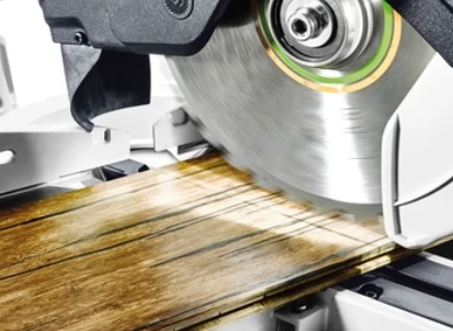 Akumuliatorinis traukiamas skersinio pjovimo pjūklas Festool KSC 60 EB-Basic | 577775 (be akumuliatoriaus ir pakrovėjo) aprašymas - Prekės nuotrauka