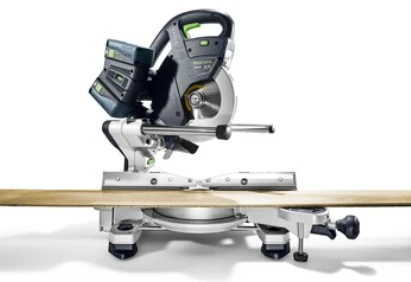 Akumuliatorinis traukiamas skersinio pjovimo pjūklas Festool KSC 60 EB-Basic | 577775 (be akumuliatoriaus ir pakrovėjo) aprašymas - Prekės nuotrauka