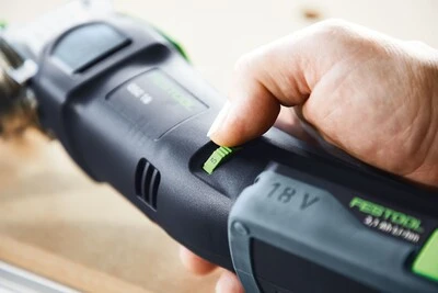 Akumuliatorinis daugiafunkcis pjovimo įrankis Festool OSC 18 E-Basic VECTURO 18 V (be akumuliatoriaus ir pakrovėjo) aprašymas - Prekės nuotrauka
