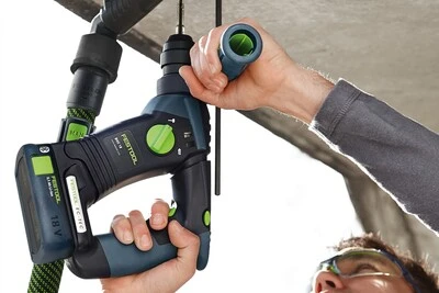 Akumuliatorinis perforatorius Festool BHC 18-Basic; 18 V; (be akumuliatoriaus ir pakrovėjo) aprašymas - Prekės nuotrauka