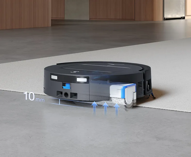 Plaunantis dulkių siurblys-robotas Ecovacs DEEBOT T80 OMNI, juodas aprašymas - Prekės nuotrauka