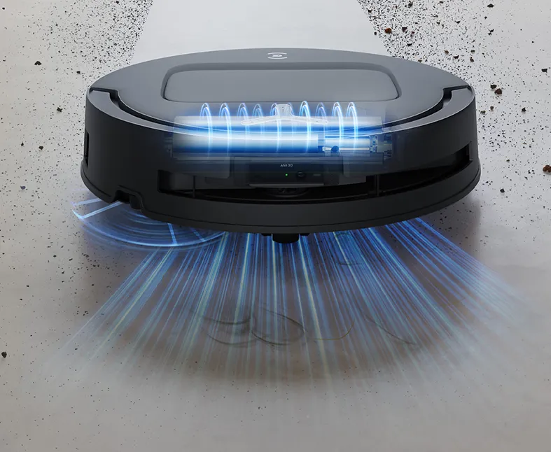 Plaunantis dulkių siurblys-robotas Ecovacs DEEBOT T80 OMNI, juodas aprašymas - Prekės nuotrauka