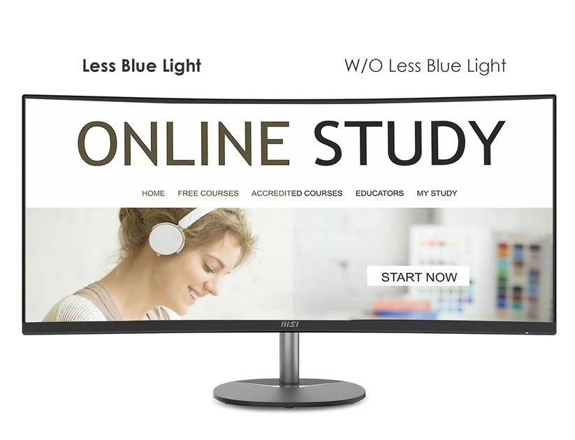 Monitorius MSI PRO MP341CQ | 3440 × 1440 | 100 Hz | 34