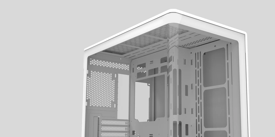 Kompiuterio korpusas Cooler Master Elite 600 Midi Tower, Juodas, 7 ventiliatoriai aprašymas - Prekės nuotrauka