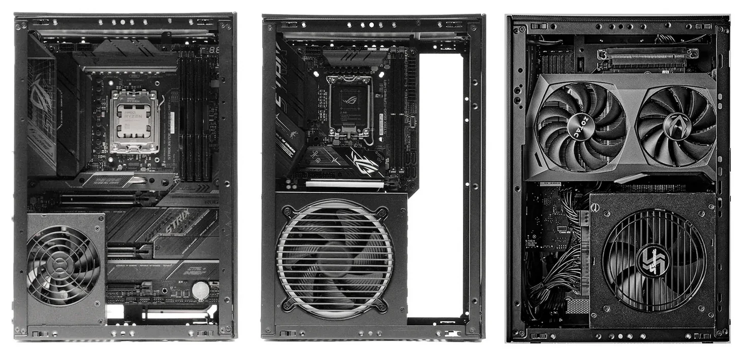 Kompiuterio korpusas, SSUPD Meshroom S V2, Mini-ITX, Baltas aprašymas - Prekės nuotrauka