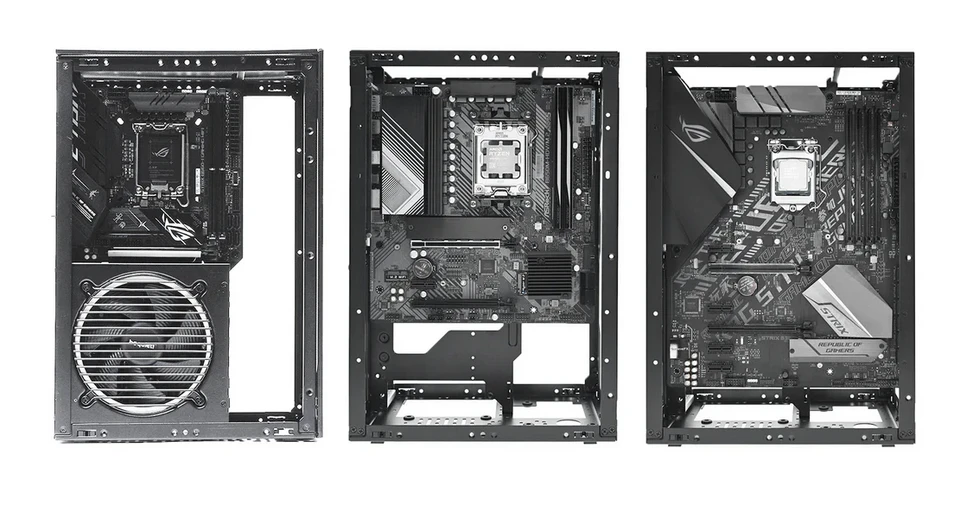 Kompiuterio korpusas, SSUPD Meshroom S V2, Mini-ITX, Baltas aprašymas - Prekės nuotrauka