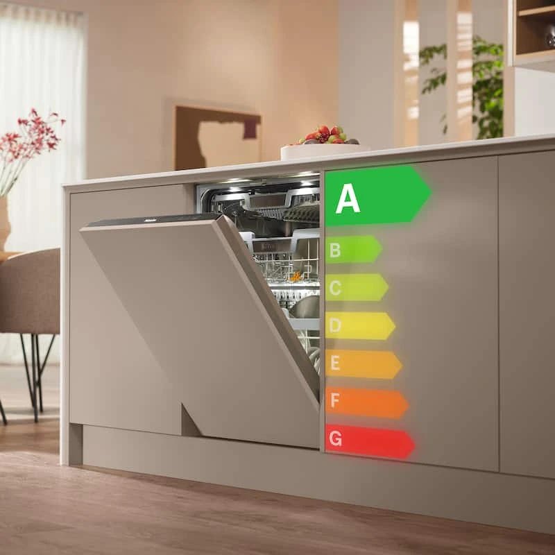 Įmontuojama indaplovė Miele G 7760 SCVi AutoDos, Obsidiano juoda aprašymas - Prekės nuotrauka