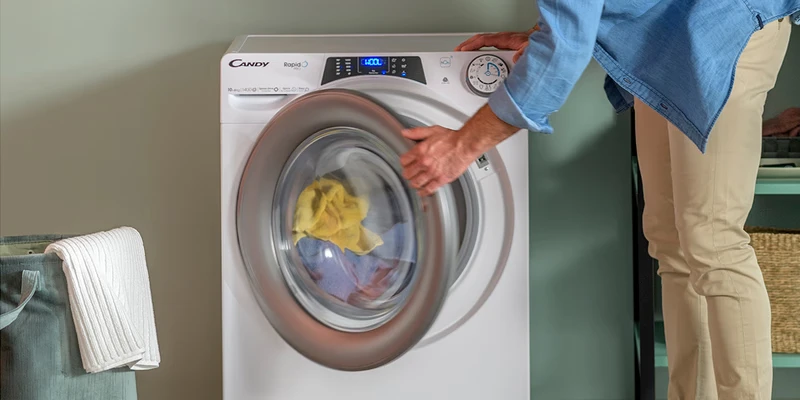 Skalbimo mašina Candy RP4 476BWMBC/1-S, 7 kg, 1400 RPM aprašymas - Prekės nuotrauka