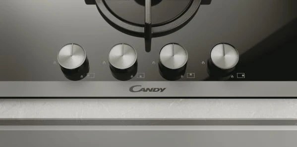 Dujinė kaitlentė Candy Idea CVW6BB, 4 zonų, juoda aprašymas - Prekės nuotrauka