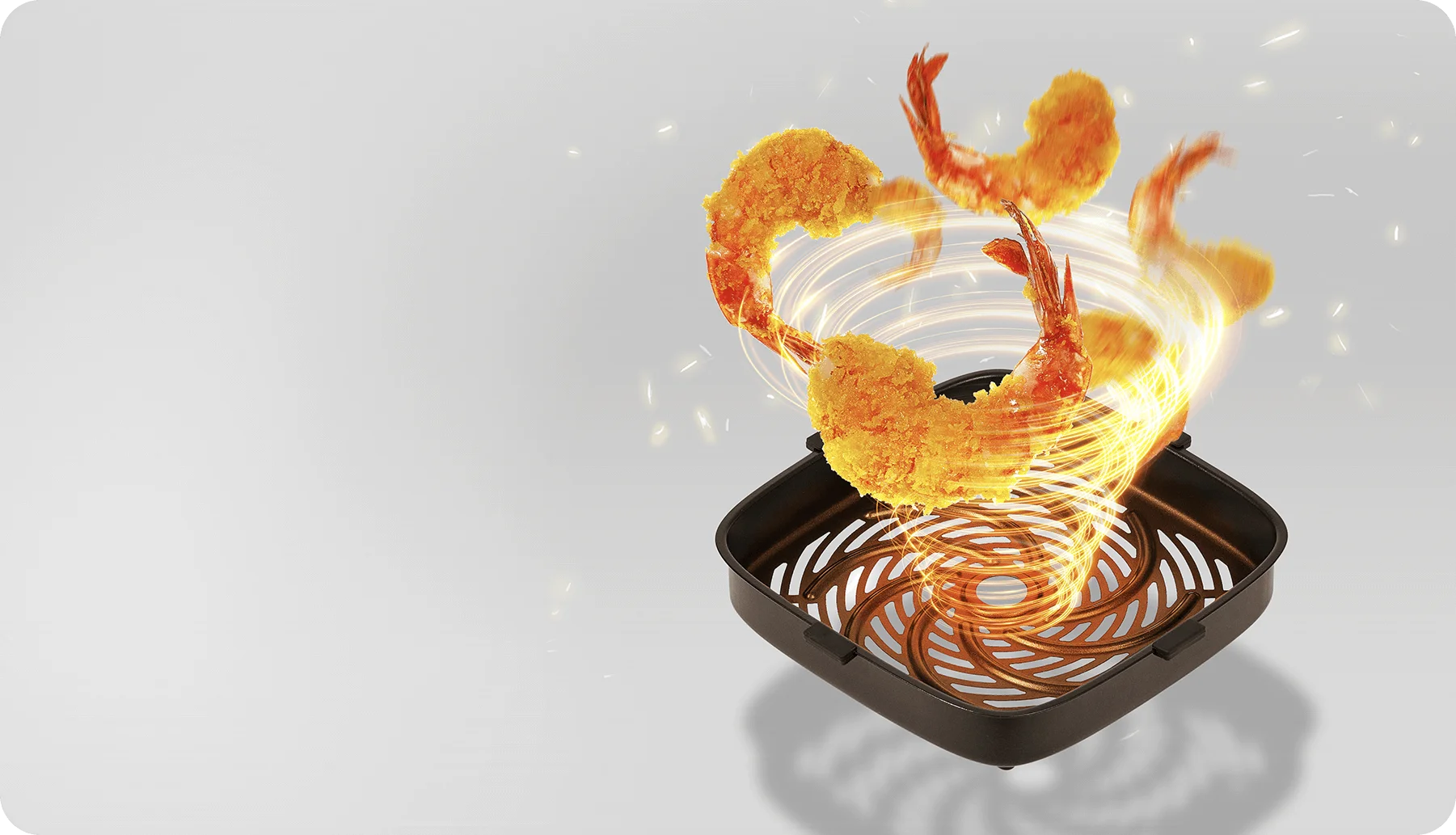 Karšto oro gruzdintuvė Xiaomi Smart Air Fryer, 4.5L, baltos spalvos aprašymas - Prekės nuotrauka