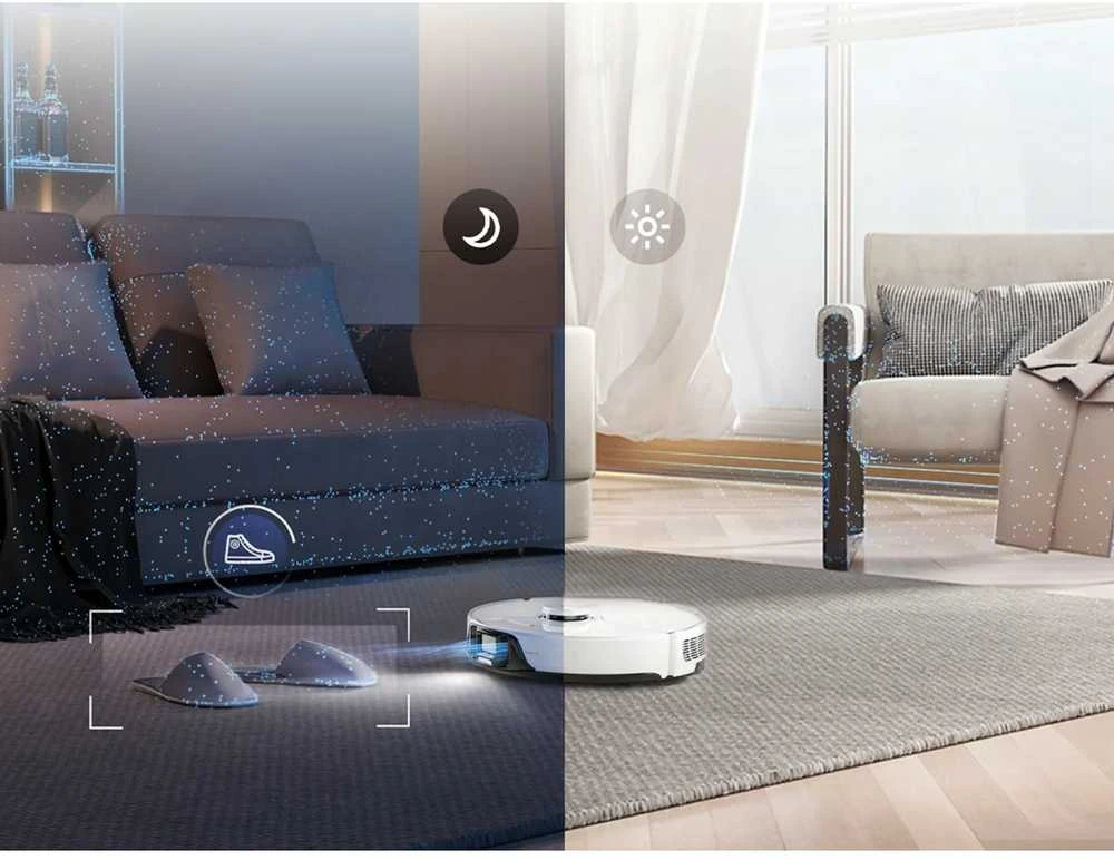 Dulkių siurblys - robotas Roborock S8+, Baltas aprašymas - Prekės nuotrauka