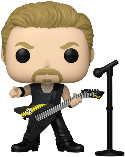 FUNKO POP! Vinilinė figūrėlė: Metallica - James, 9 cm aprašymas - Prekės nuotrauka