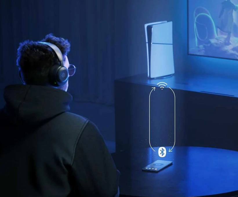 Belaidės žaidimų ausinės SteelSeries Arctis Nova 5, Juodos spalvos aprašymas - Prekės nuotrauka