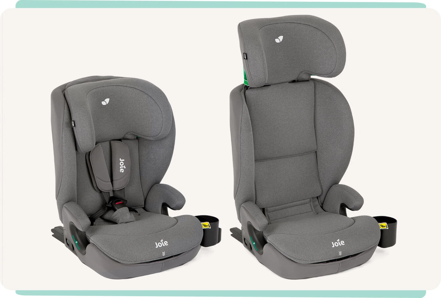 Automobilinė kėdutė Joie i-Irvana, i-Size, 76-150 cm, Pilka aprašymas - Prekės nuotrauka