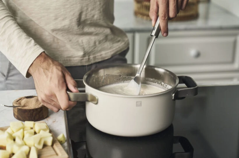 ZWILLING Pure virtuvės puodų rinkinys, 5 dalių, 18/10 nerūdijantis plienas aprašymas - Prekės nuotrauka
