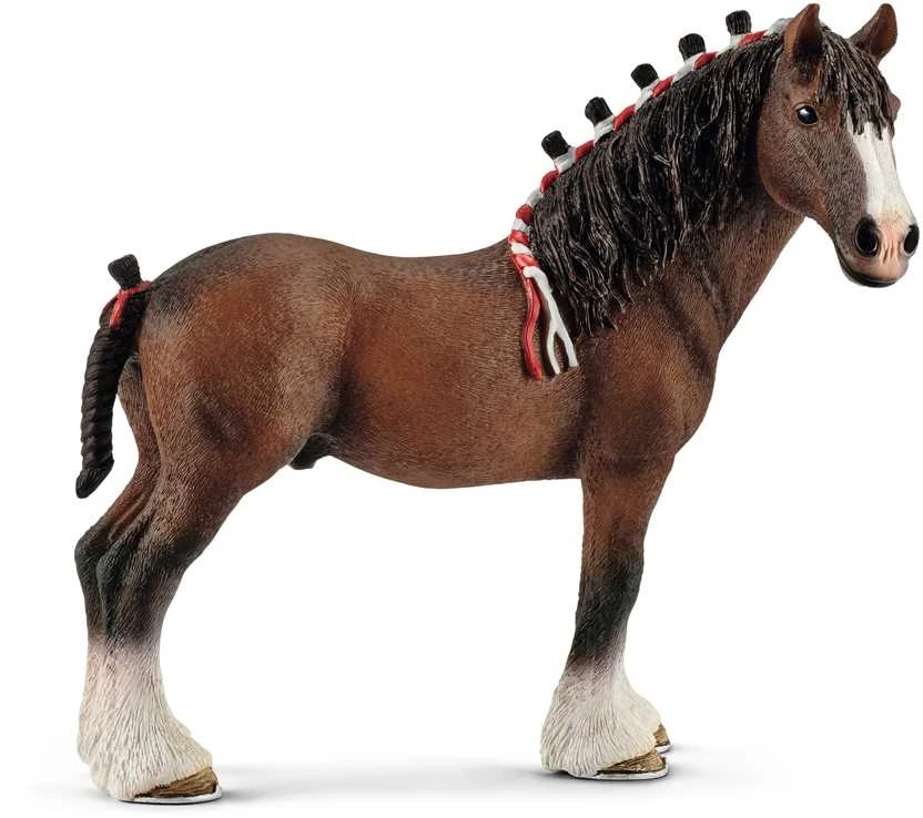 Schleich figūrėlė Klaidesdeilo veislės žirgas aprašymas - Prekės nuotrauka