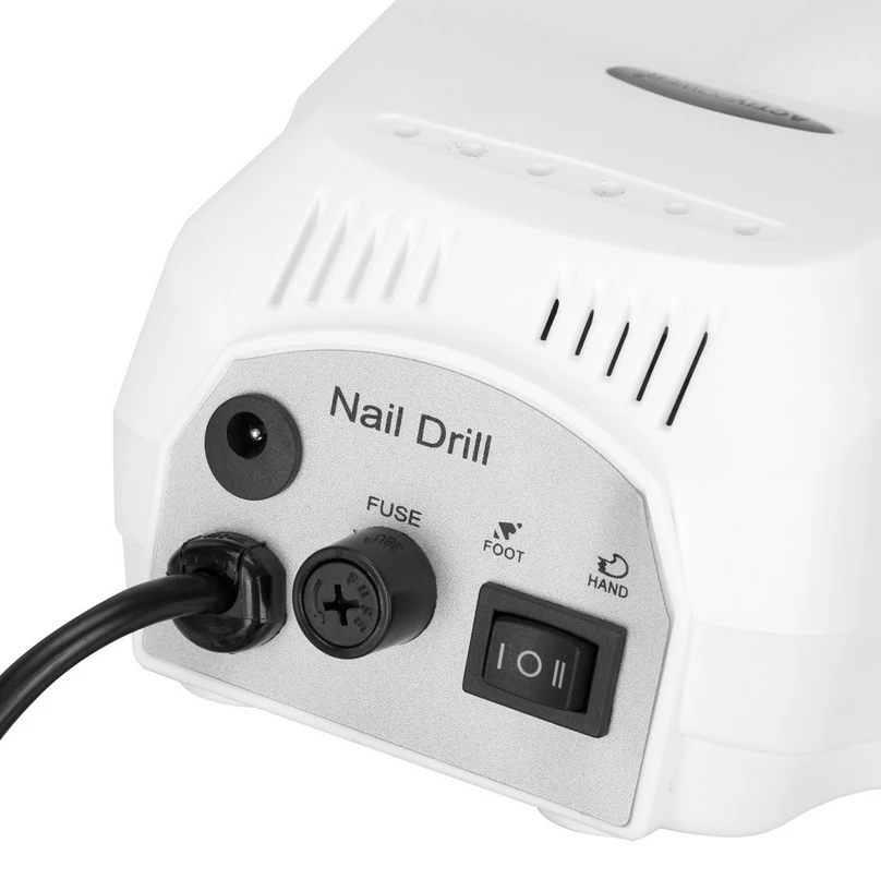 Activeshop Profesionali nagų freza Activ Power J202, 65W, baltos spalvos aprašymas - Prekės nuotrauka