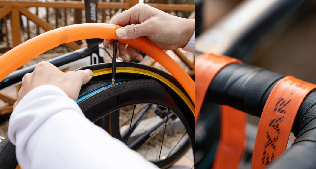 Dviračio padangos kamera Magene EXAR 700c, TPU, 45L aprašymas - Prekės nuotrauka
