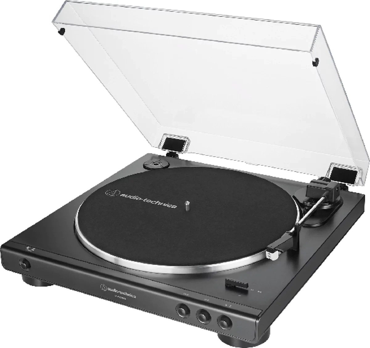 Pilnai automatinis patefonas Audio Technica AT-LP60XUSBGM, su USB jungtimi, juodas aprašymas - Prekės nuotrauka