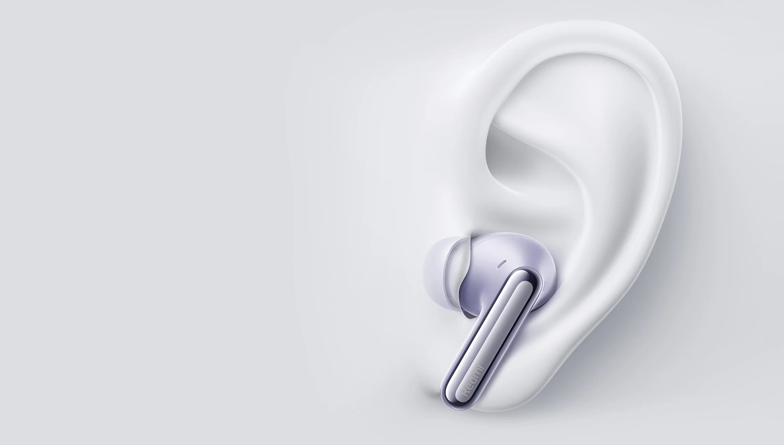 Ausinės Xiaomi Redmi Buds 6 Pro, Baltos spalvos aprašymas - Prekės nuotrauka
