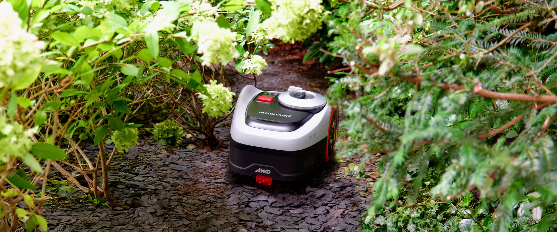 Segway vejos robotas Navimow i210E Lidar +DOVANA SEGWAY Robotų garažas, S dydžio aprašymas - Prekės nuotrauka