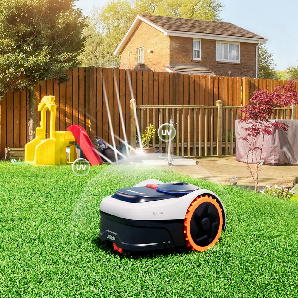 Segway vejos robotas Navimow i210E Lidar +DOVANA SEGWAY Robotų garažas, S dydžio aprašymas - Prekės nuotrauka