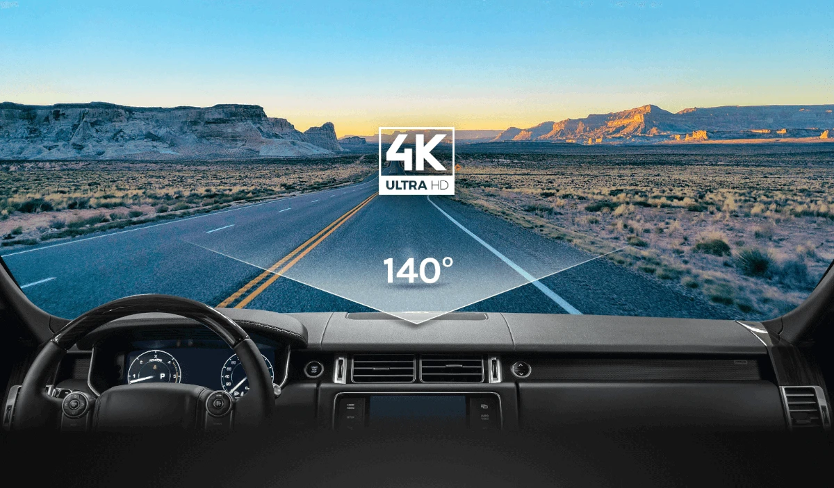 Vaizdo registratorius 70mai A800S 4K Dash Cam su RC06 rinkiniu aprašymas - Prekės nuotrauka
