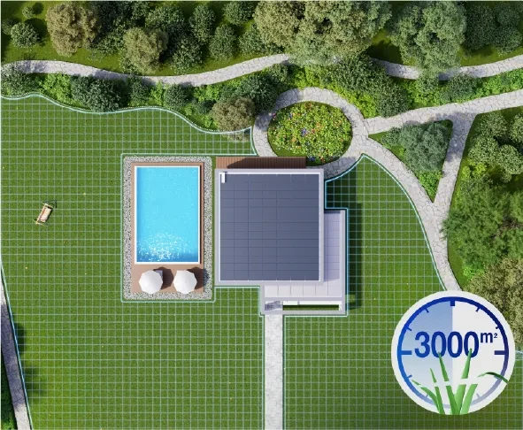 Ecovacs belaidis vejos robotas Goat A3000 LiDAR PRO su kraštų pjovimo funkcija aprašymas - Prekės nuotrauka