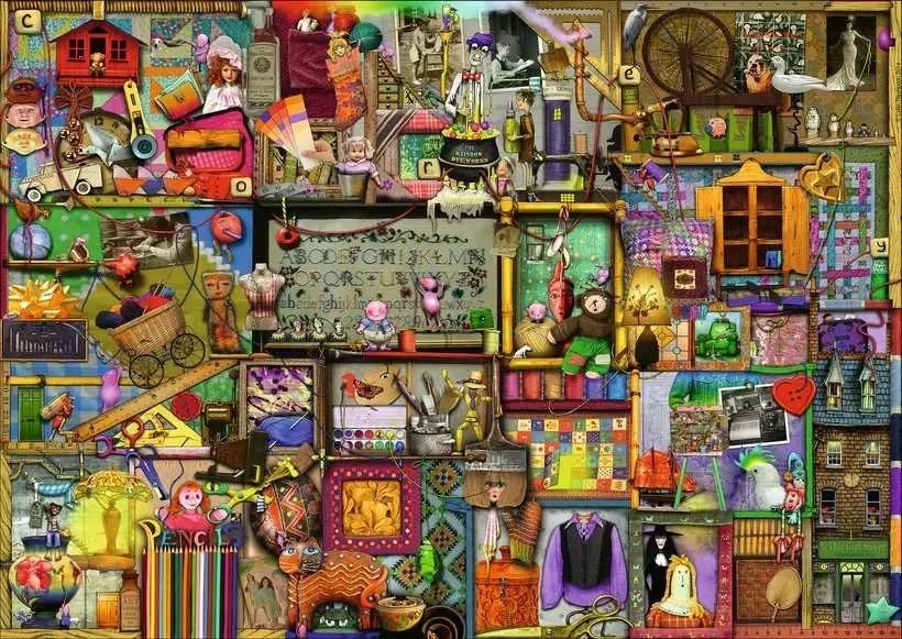 Ravensburger Dėlionė 1000 vnt. - Rankdarbiai aprašymas - Prekės nuotrauka