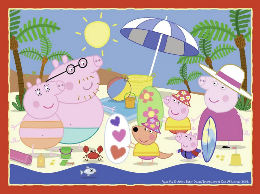 Ravensburger Dėlionė 72 vnt. - Peppa Pig aprašymas - Prekės nuotrauka
