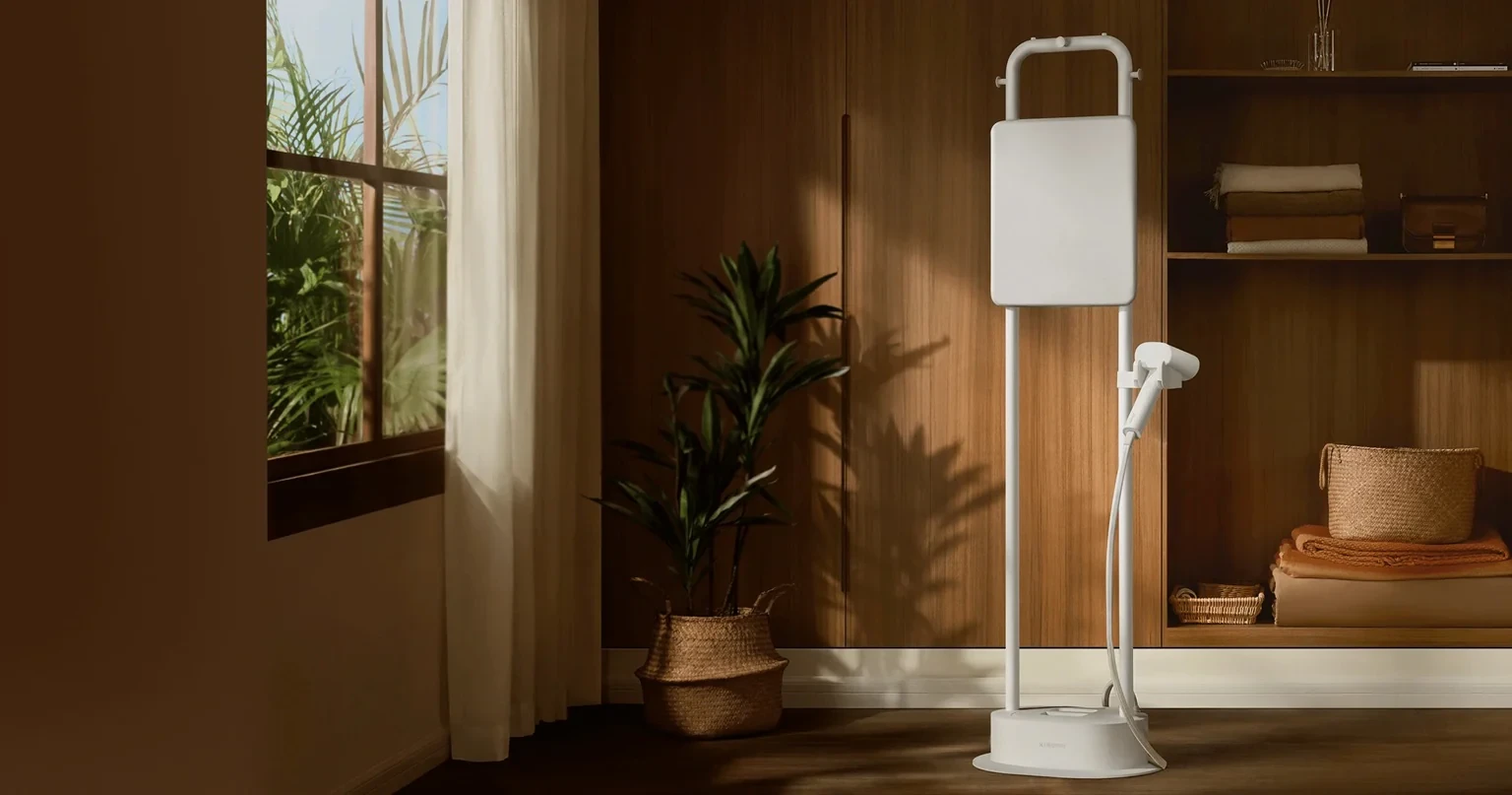 Pastatomas drabužių garintuvas Xiaomi Standing Garment Steamer | 2400 W | 2,3 l | 36 g/min | Baltas aprašymas - Prekės nuotrauka