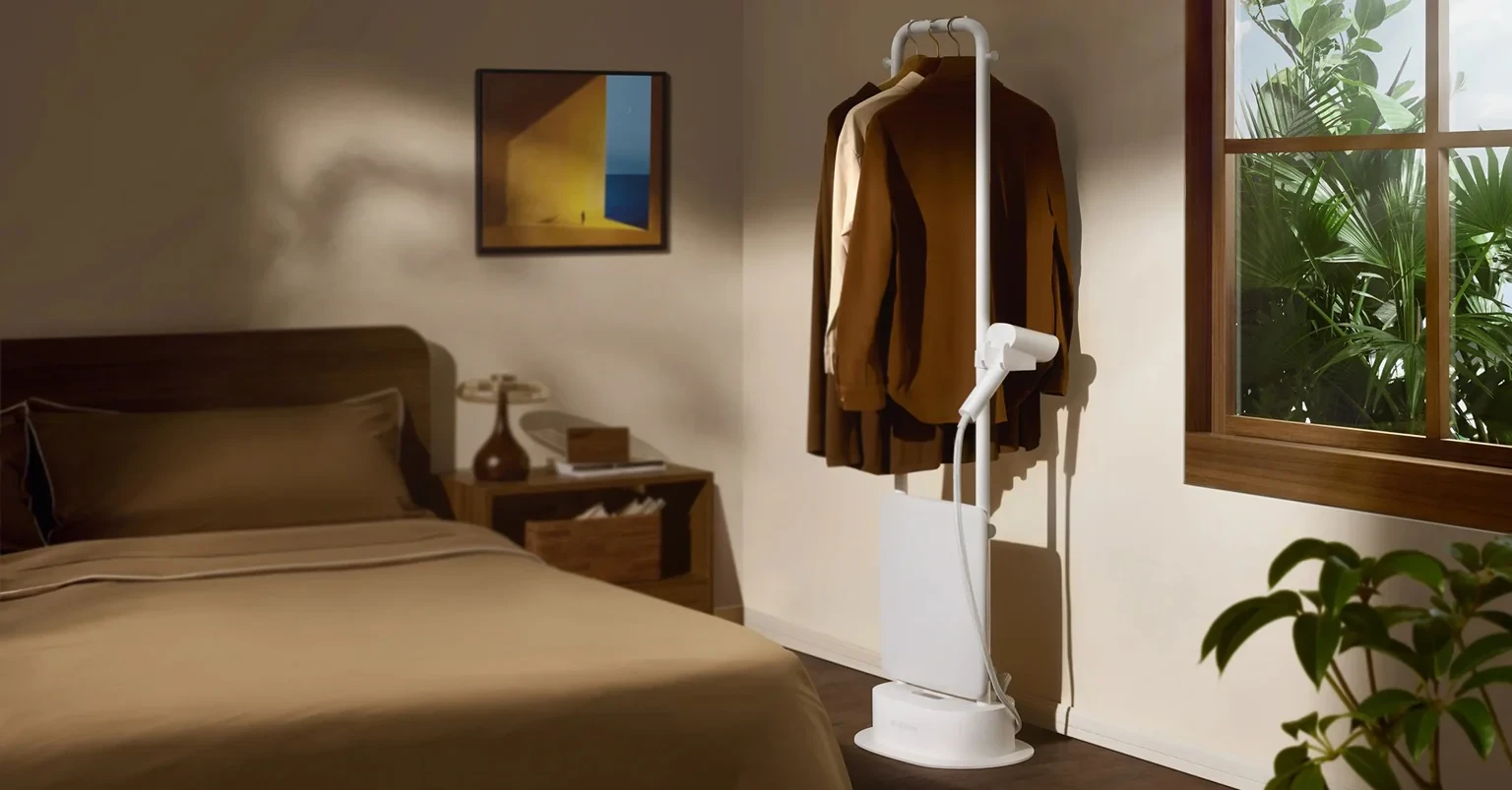 Pastatomas drabužių garintuvas Xiaomi Standing Garment Steamer | 2400 W | 2,3 l | 36 g/min | Baltas aprašymas - Prekės nuotrauka