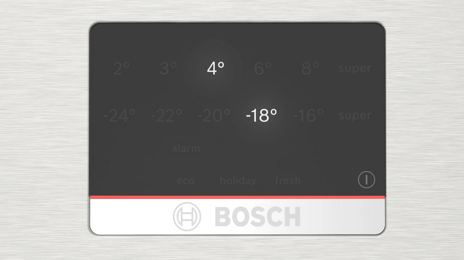 Šaldytuvas Bosch KGN39AIBT 6 serija, Nerūdijančio plieno (atsparus pirštų antspaudams) aprašymas - Prekės nuotrauka