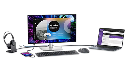 Dell UltraSharp 24 USB-C® Hub Monitorius - U2424HE aprašymas - Prekės nuotrauka