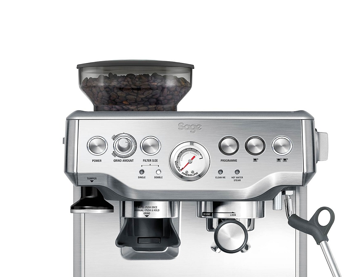 Kavos virimo aparatas SAGE SES875 the Barista Express aprašymas - Prekės nuotrauka